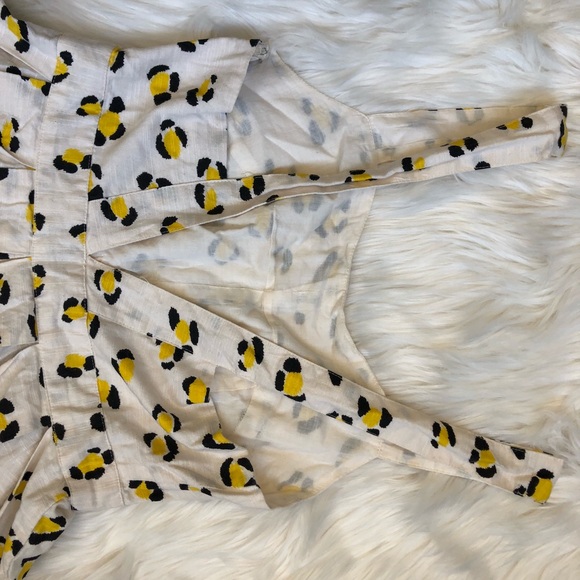 Urban outfitter yellow cheetah spot sun dress - Picture 6 of 8